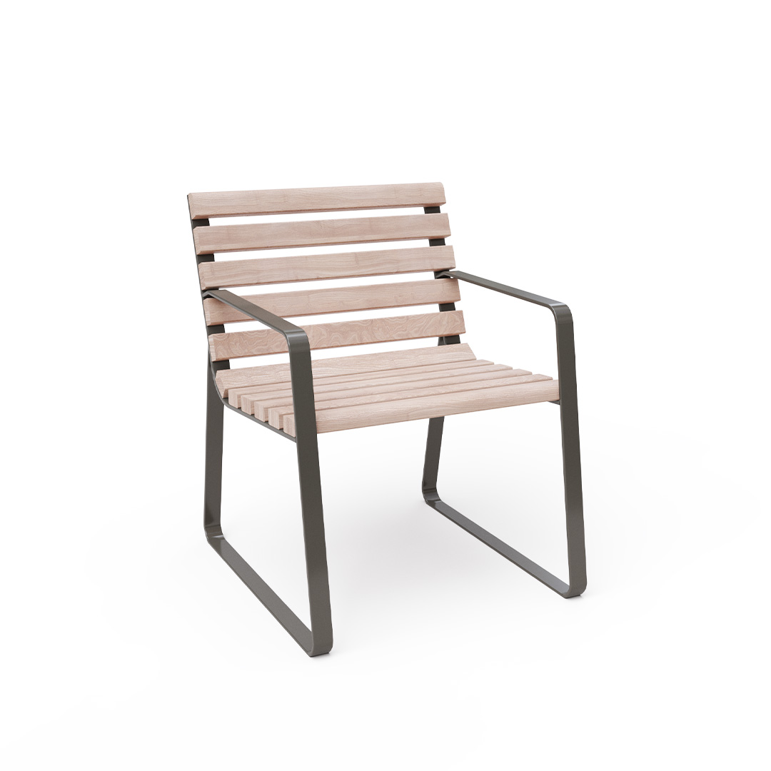 Parkbänk Yrvik 0,6 m