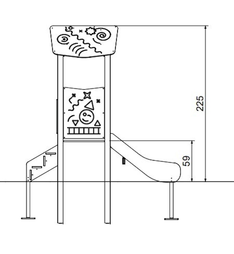 Lekställning PIRO 1-1