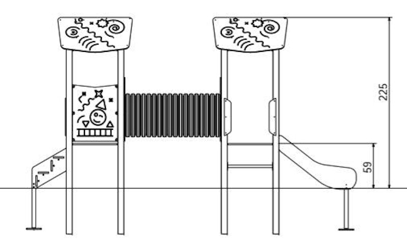 Lekställning PIRO 2-1