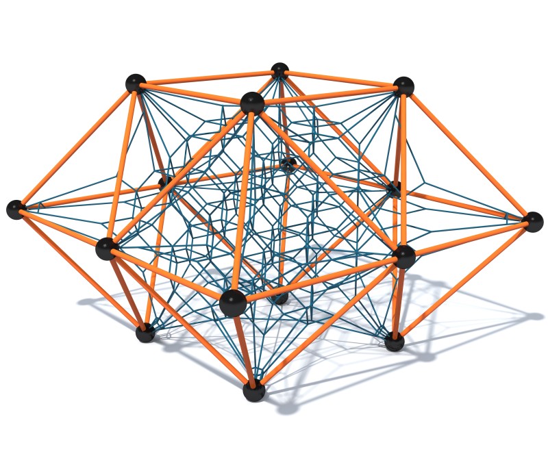 Klätterpyramid DIAMANTO 35
