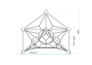 Klätterpyramid Pinto 30 - bild 2