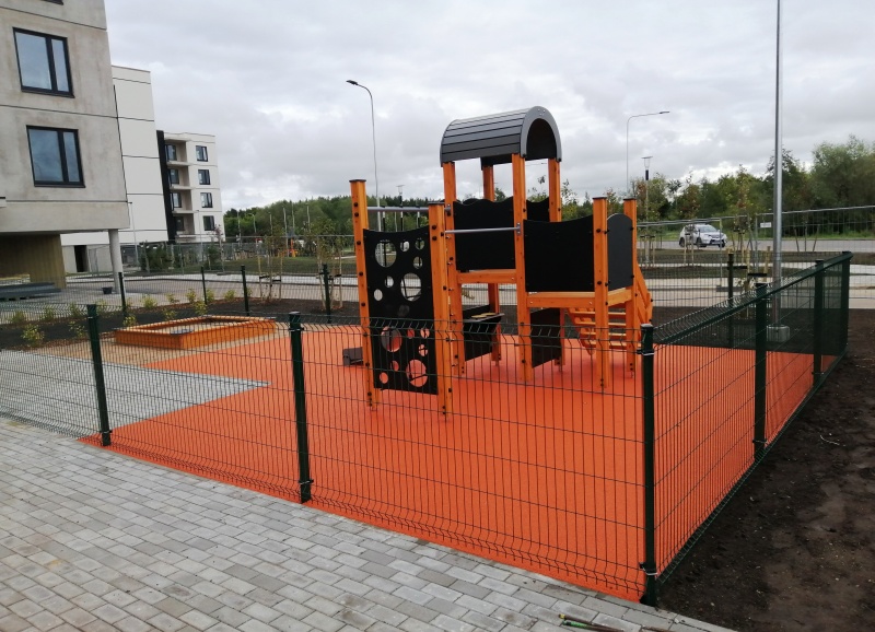 EPDM-stötyta 90 mm (m2)