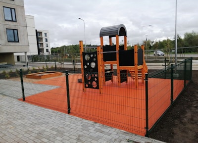 EPDM-stötyta 90 mm (m2)