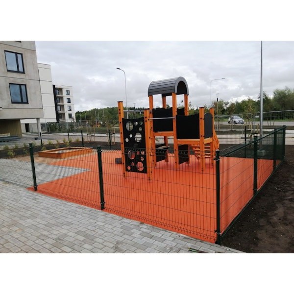EPDM-stötyta 90 mm (m2)