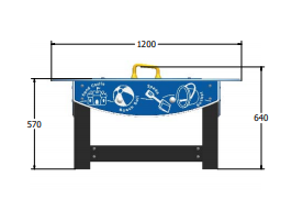 Sand- och vattenlek Sand and water game