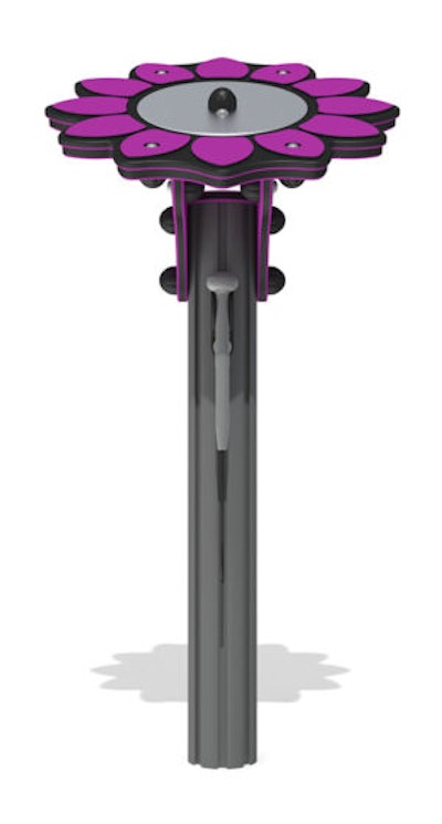 Virtuoso Cymbal Flower with Alu Post