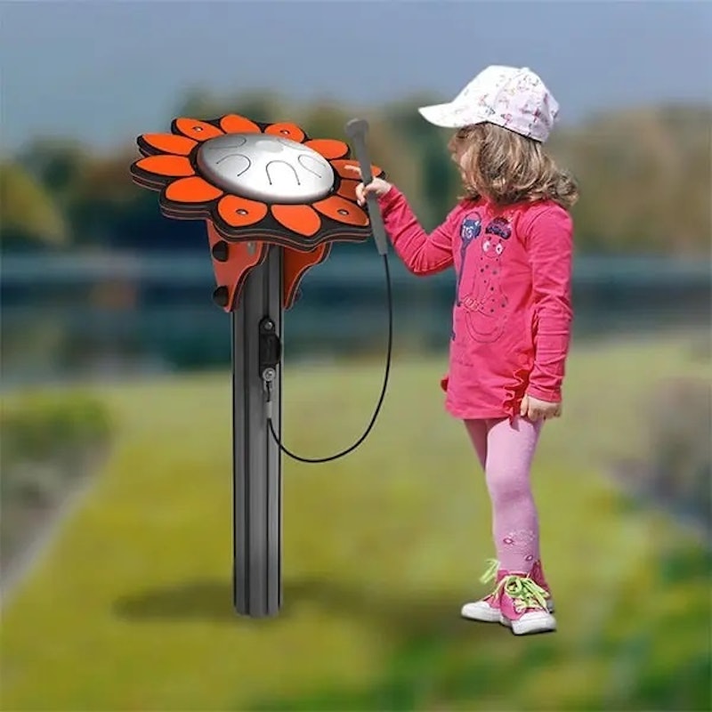 Virtuoso Tongue Drum Flower with Alu Post - bild 2