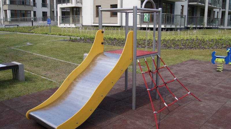 Gummiplatta Fallskyddsplatta 500 x 500 x 90 mm - bild 10