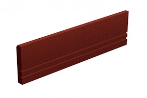 Gummiplatta Bankant 1000 x 250 x 50 mm - bild 2