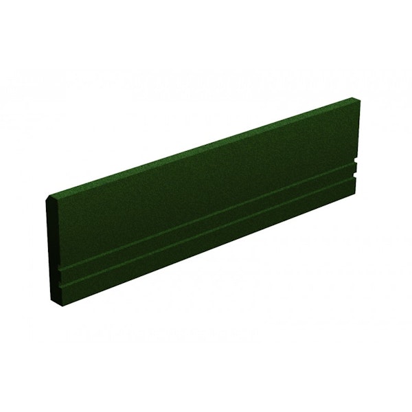 Gummiplatta Bankant 1000 x 250 x 50 mm