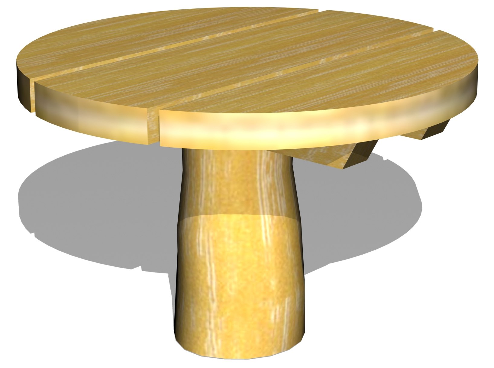 Sandlekbord Robinia Ø60cm (LEK0809020)