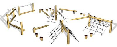 Balansredskap Robinia Elvan