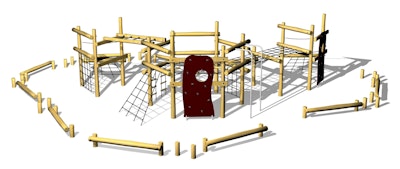 Balansredskap Robinia Vidvan