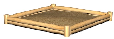 Sand- och vattenlek Robinia Mivan