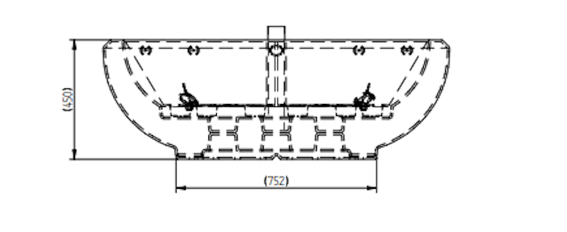 Blomlåda Vanda 1,3x1,3 m