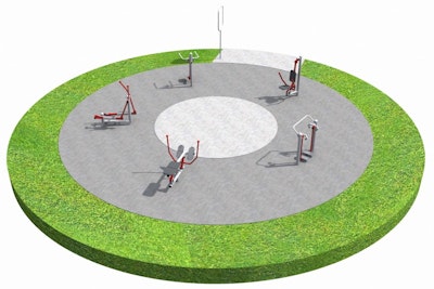 Träningsredskap Träningsstation Fitness 1