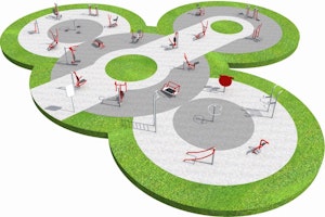 Träningsredskap Träningsstation Fitness 6 - bild 2