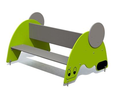 Tvåsidig sits i olika höjder Snigel