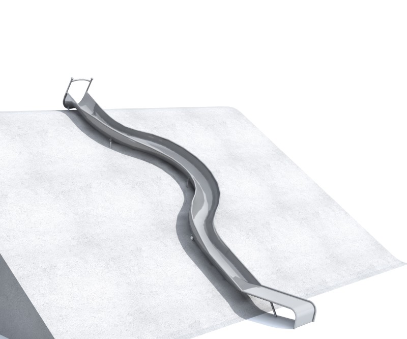 Släntrutschkana Gliti-S 6,74 m