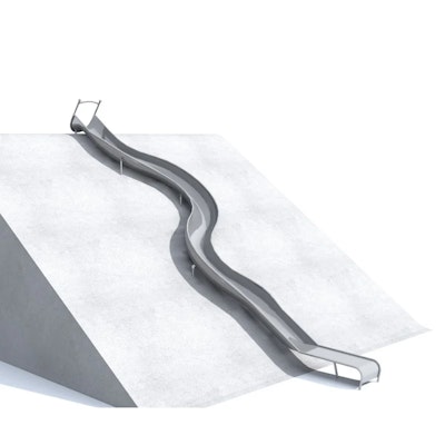 Släntrutschkana GLITI-S 7,68 m