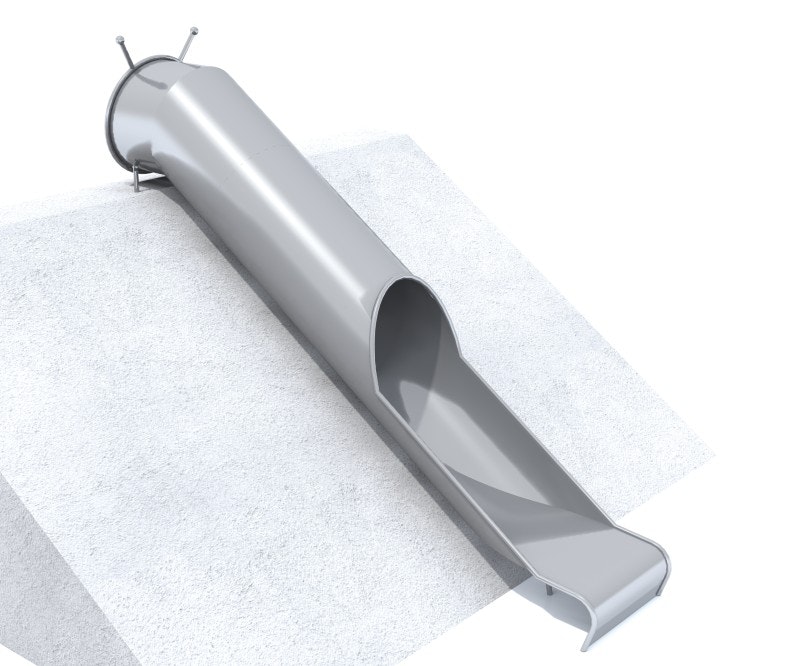 Släntrutschkana TUBO 4,46 m - bild 3