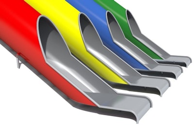 Släntrutschkana TUBO 5,28 m