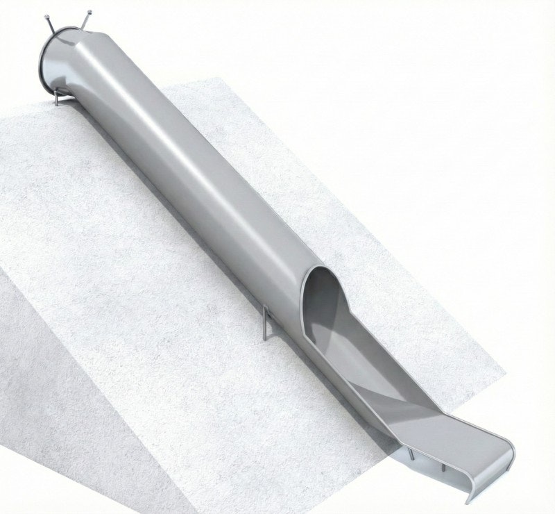 Släntrutschkana TUBO 6,36 m - bild 3