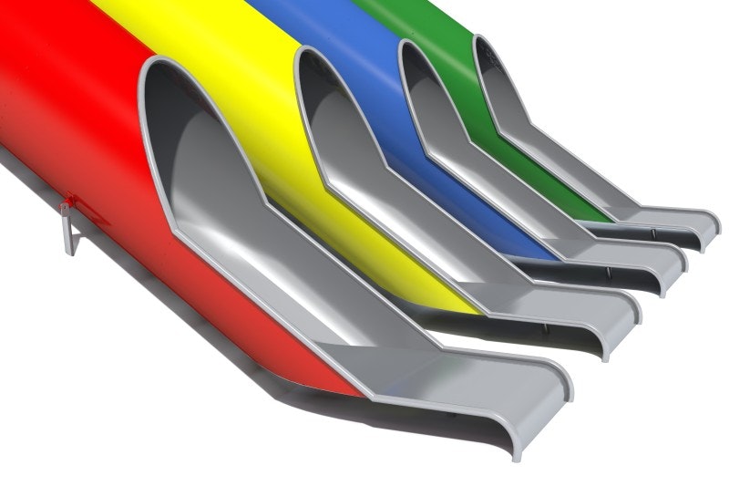 Släntrutschkana Tubo 1.4 m - bild 4