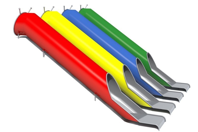 Släntrutschkana Tubo 2.4 m - bild 2