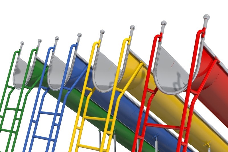 Fristående rutschkana FRABINA 1.2 m - bild 2