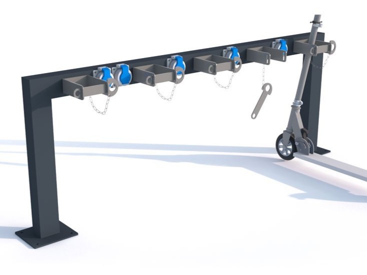 Sparkcykelställ Ivalo 5