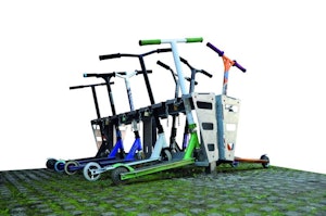 Sparkcykelställ Arna 9 vägg - bild 1