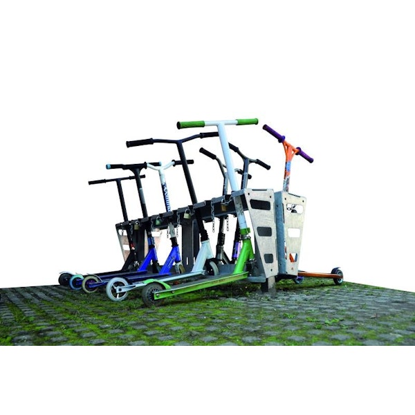 Sparkcykelställ Arna 9 vägg