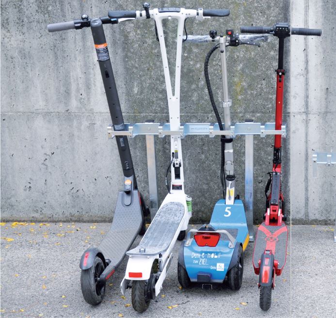 Elsparkcykelställ Fenix 4