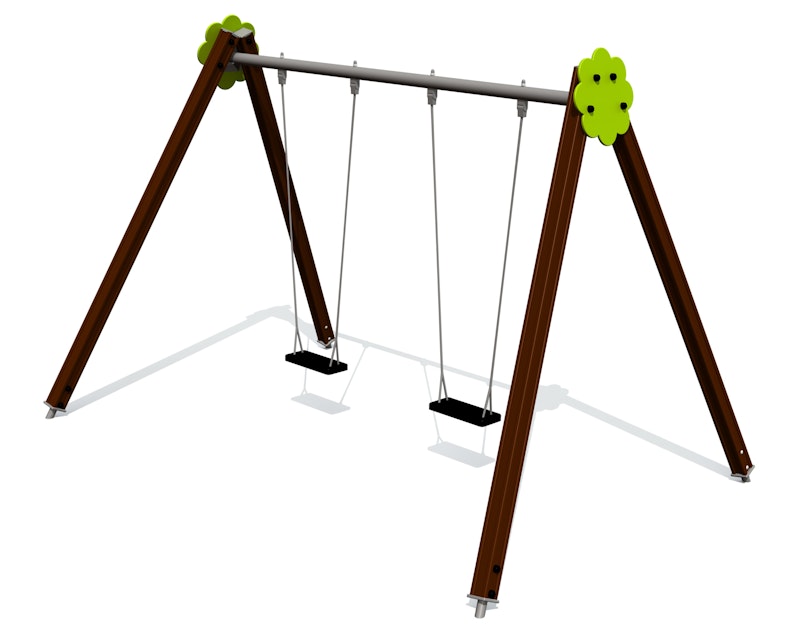 Gunga BELL-FLOWER 2 places, h 2,3m (without seats and fittings) - bild 6