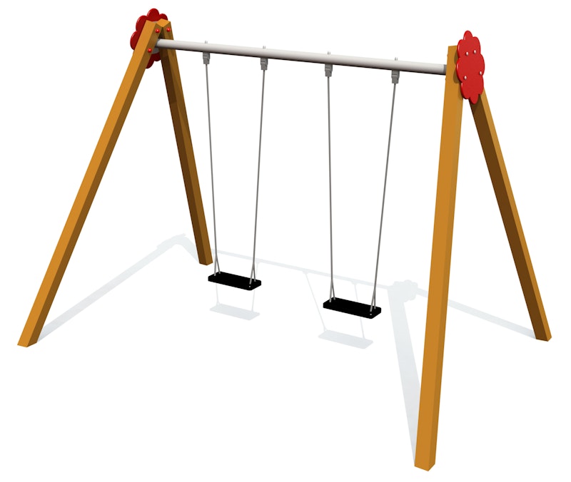 Gunga BELL-FLOWER 2 places, h 2,3m (without seats and fittings) - bild 8