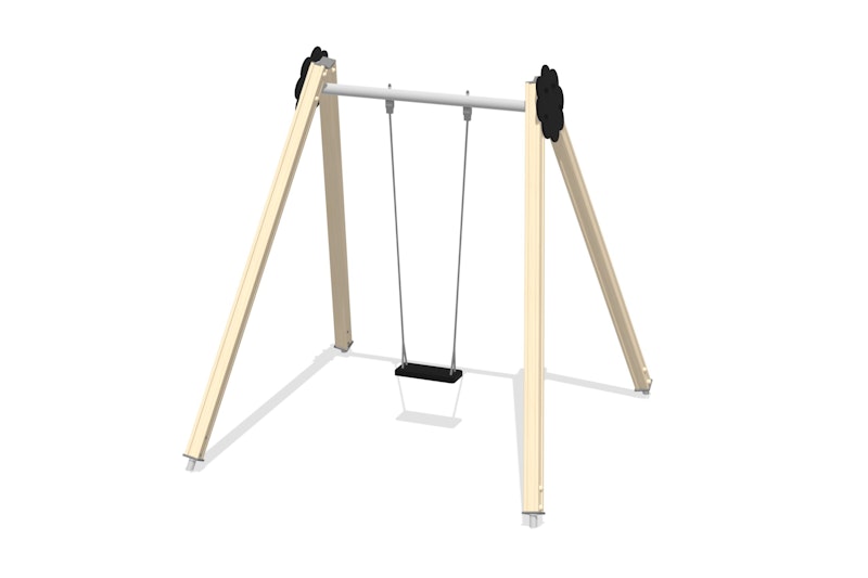 Gungställning Bell-Flower 1 plats, stålfästen (utan sits och beslag) - bild 11