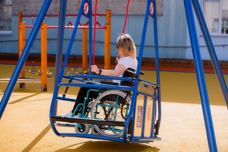 Gungställning Rullstolsgunga - bild 3