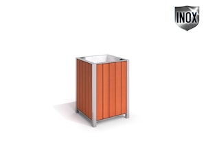 Stainless steel trash bin 02