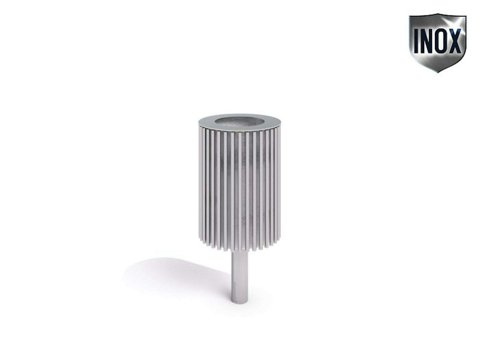 Stainless steel trash bin 05