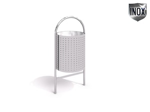 Stainless steel trash bin 07