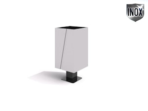 Stainless steel trash bin 08