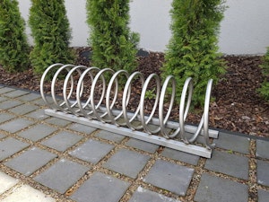 Steel bicycle rack 13