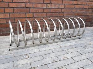 Steel bicycle rack 13