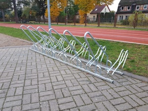 Steel bicycle rack 15