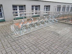 Steel bicycle rack 15