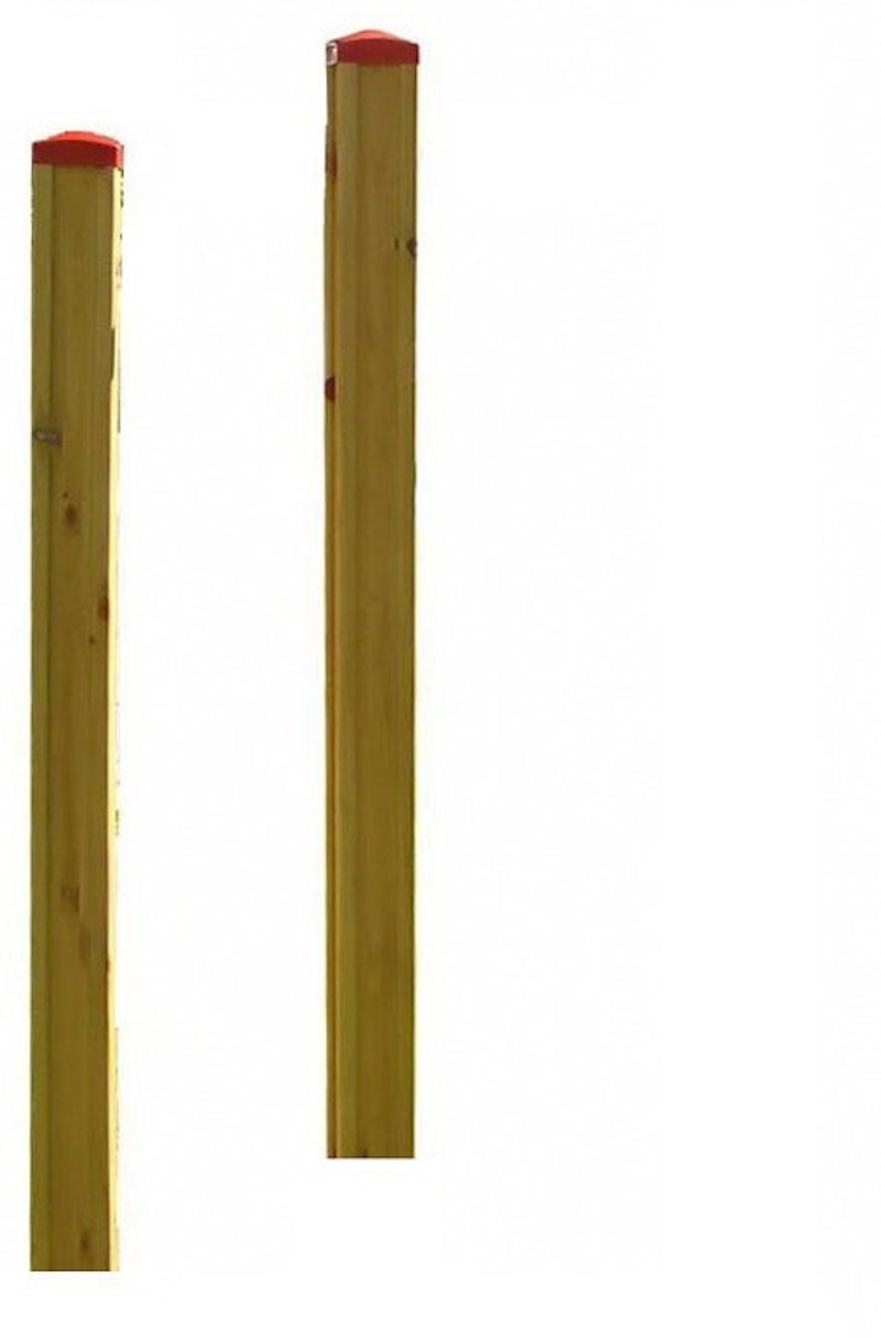 Volleybollstolpar utan nät