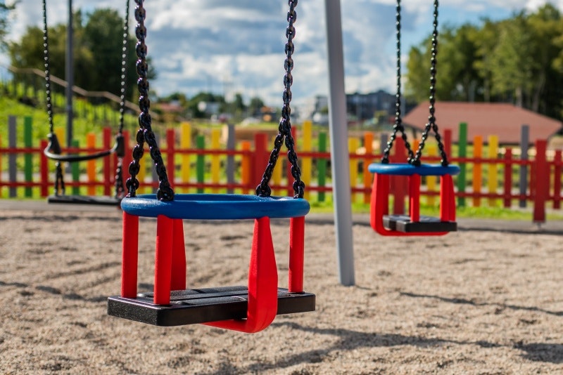 Gungsits Babygunga med 2 kedjor - bild 3