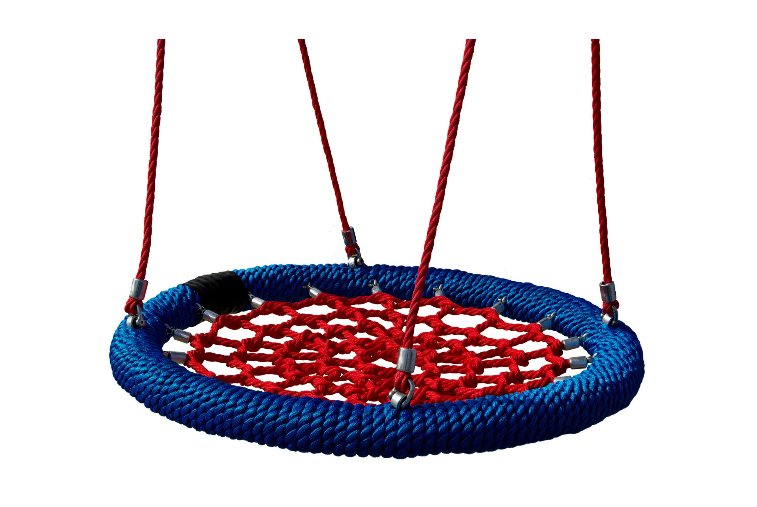 Gungställning Repgunga Fågelbo d.1,0m, fästen, säkerhetskedjor