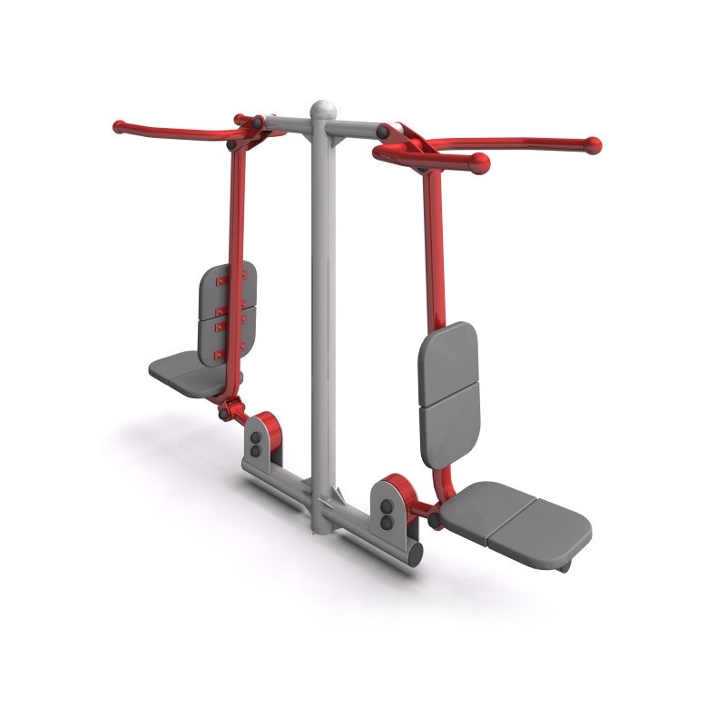 Träningsredskap Dubbel Axel Dra - bild 2